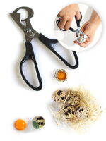 Tijeras para huevos de codorniz